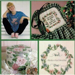 Leisure Arts Celebrations 21 Summer Projects 1990 Trees 4th July Mom & Dad